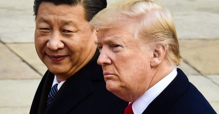 Tổng thống Mỹ Donald Trump và Lãnh đạo Trung Quốc Tập Cần Bình.
