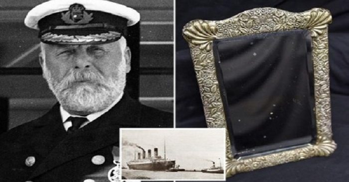 Gương của thuyền trưởng con tàu Titanic. (Ảnh: Internet)