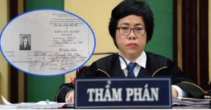 Vụ Thẩm phán TAND Thái Nguyên dùng bằng giả: Không phục hồi bằng cử nhân cho bà Nga