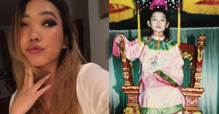 Tina giả làm công chúa Việt để không bị bắt nạt.(Nguồn: Internet)