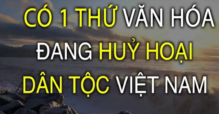 có một thứ văn hóa đang kìm hãm sức mạnh của người Việt. (Ảnh: Internet)