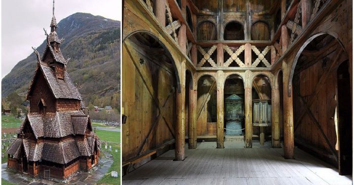 Kiến trúc của người Viking mang những nét độc đáo của văn hóa Scandinavia thời trung cổ. (Ảnh qua Pinterest)