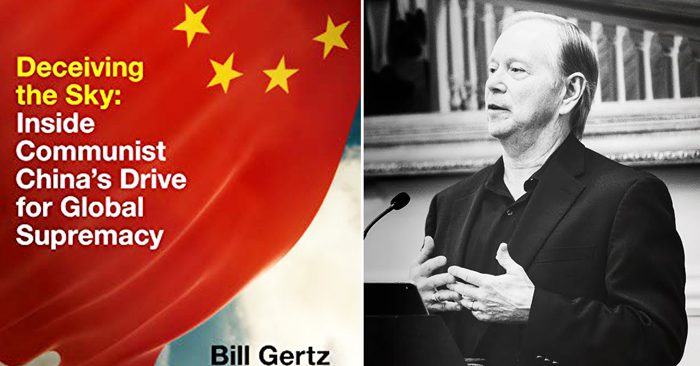 "Dối cả bầu trời: Đằng sau hành động bá quyền tranh đoạt trên toàn cầu của Đảng Cộng sản Trung Quốc", của tác giả Bill Gertz