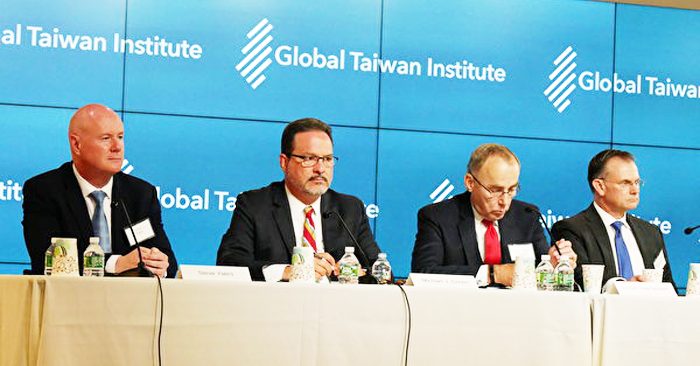 Giới tinh hoa chính trị Hoa Kỳ đã tham dự hoạt động của Global Taiwan Institute tại Washington DC. (Ảnh: Epoch Times)