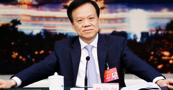 Trần Mẫn Nhĩ với tư cách là người nối nghiệp Tập Cận Bình đã vào Bắc Kinh và có mặt trong danh sách Thường ủy Bộ Chính trị.