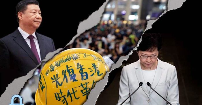 Diễn biến tại Hồng Kông 4 tháng qua, tình thế rõ ràng cho thấy phương thức mà bà Lâm Trịnh và ĐCSTQ sử dụng không phải là "chấm dứt bạo lực, khống chế bạo loạn" mà là "dùng bạo lực để tạo ra bạo loạn".
