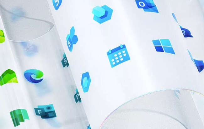 Microsoft vén màn thiết kế logo Windows mới cùng 100 biểu tượng khác