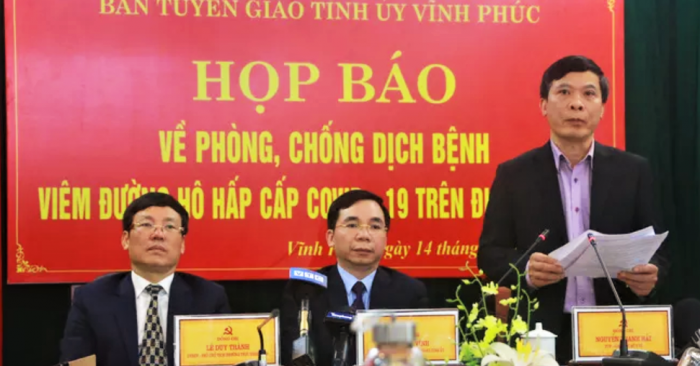 Nguyễn Thanh Hải, Giám đốc Sở Y tế tỉnh Vĩnh Phúc