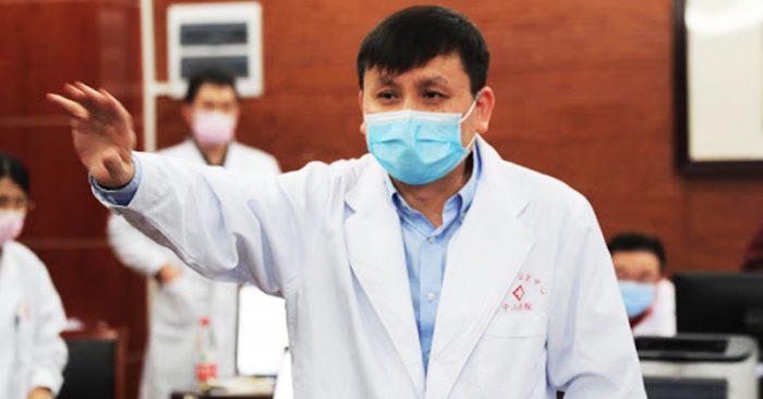 Ông Trương Văn Hoành, Trưởng khoa bệnh truyền nhiễm Bệnh viện Hoa Sơn, Thượng Hải.